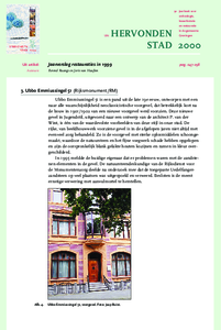  ; Ubbo Emmiussingel 51; Jugendstil herenhuis (3.), 1999